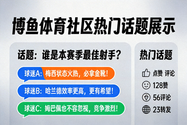 博鱼体育社区热门话题展示 - 球迷观点碰撞与交流